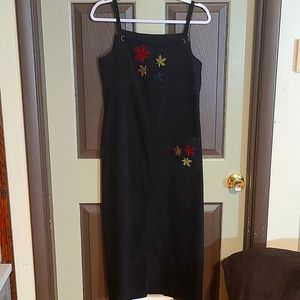 Vintage 1980's Velvet CDC dress.